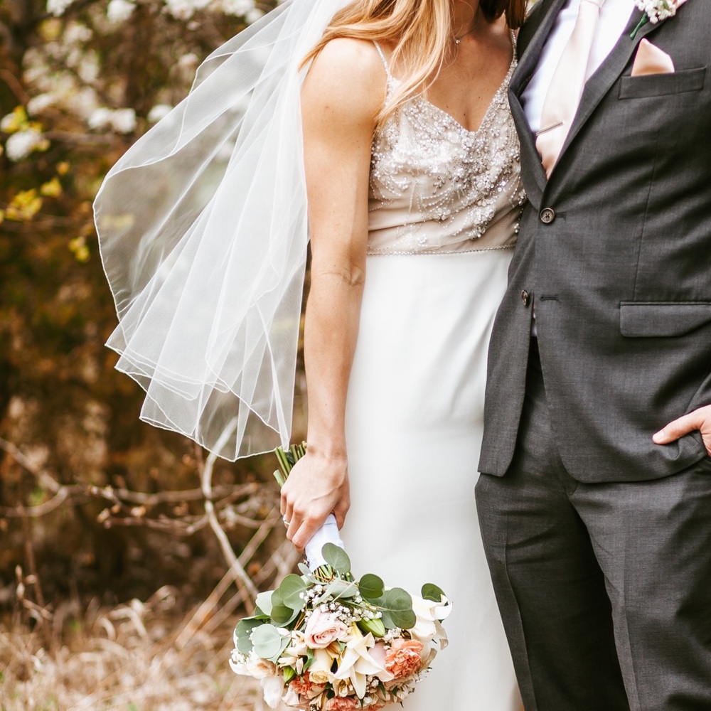 Ivory Wedding Dress Altered to Size 6